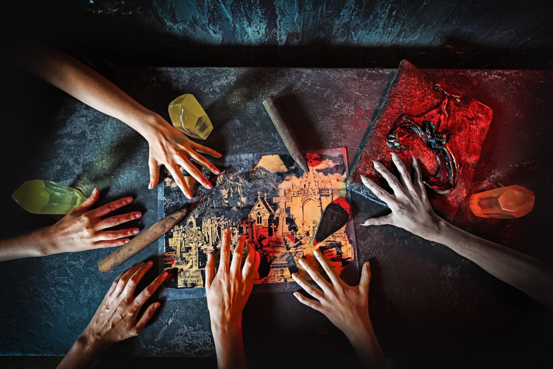 Mysterious escape room